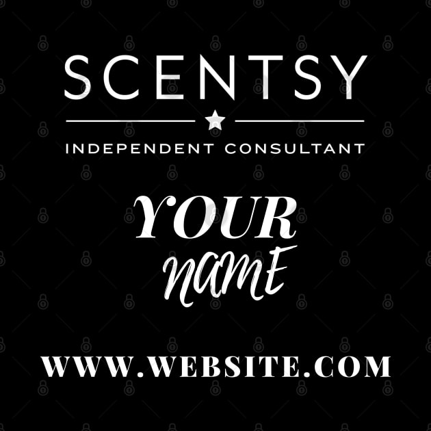 scentsy independent consultant gift ideas with custom name and website by scentsySMELL