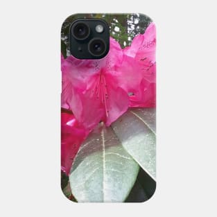 Pink Flowers Nature Photography Pacific Northwest Phone Case