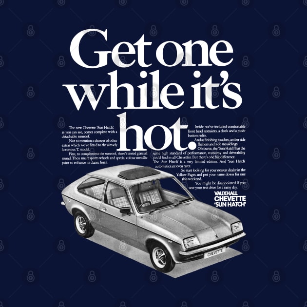 VAUXHALL CHEVETTE - advert by Throwback Motors
