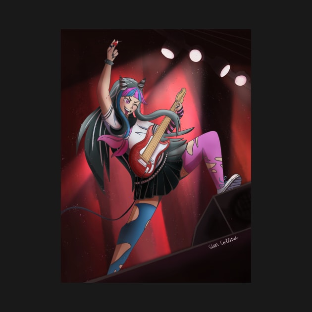 Ibuki mioda rocking by artsy-Eden