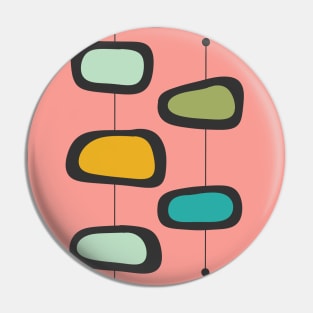 Pink Square Pods Pin