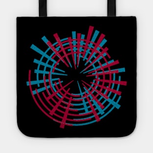 Eye Mech Red Blue Tote