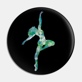 Dancing Silhouette Pin