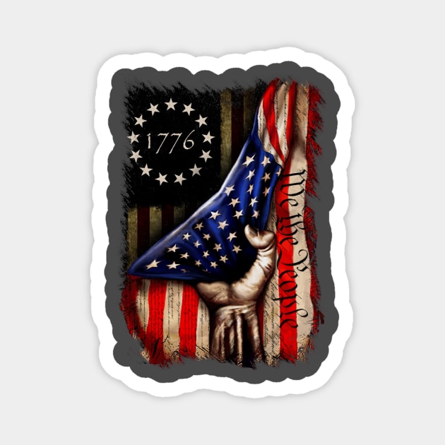 1776 vintage Magnet by David's Store 3