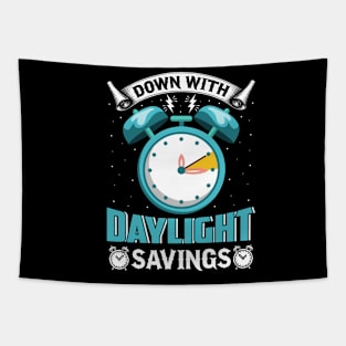 Down-With-Daylight-Savings Tapestry