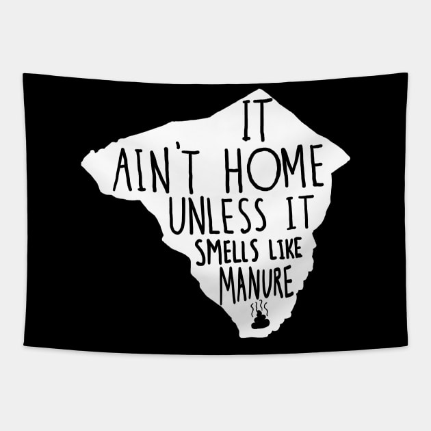 Smells like Lancaster (white) Tapestry by LancasterCountyTees