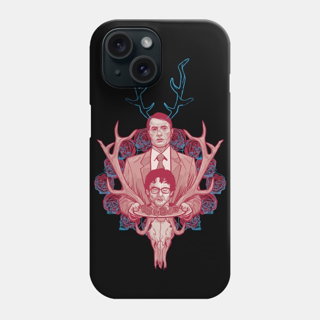 Murder is Meat Phone Case by zombiedollars