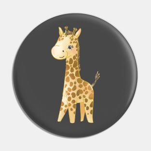 Cute cartoon giraffe Pin