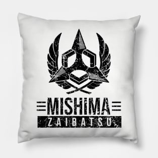 Mishima Zaibatsu Grunge Pillow