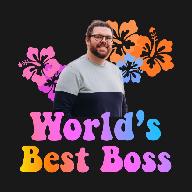 World's Best Boss ( Hawaiian Theme ) by FunkyFreshPups