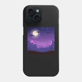 Magical midnight view Phone Case