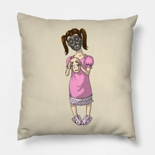 Little Robot Girl Child MONSTER GIRLS Series I Pillow