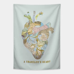 A Traveler's Heart Tapestry