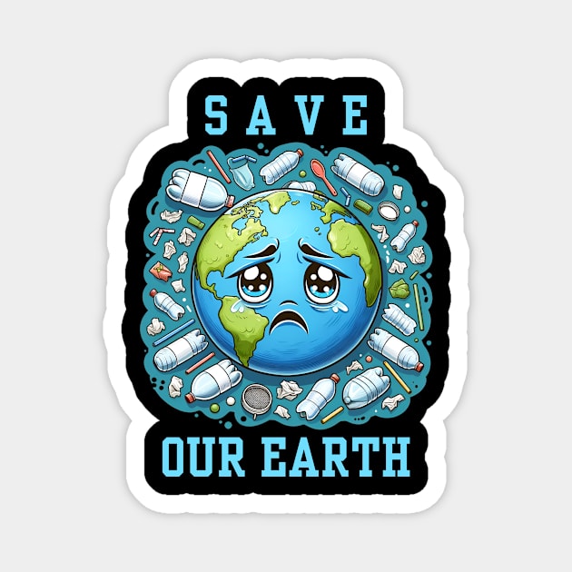 SAVE OUR EARTH Magnet by GP SHOP