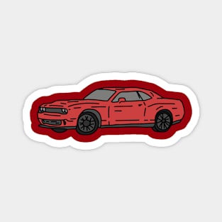 muscle sport car Magnet