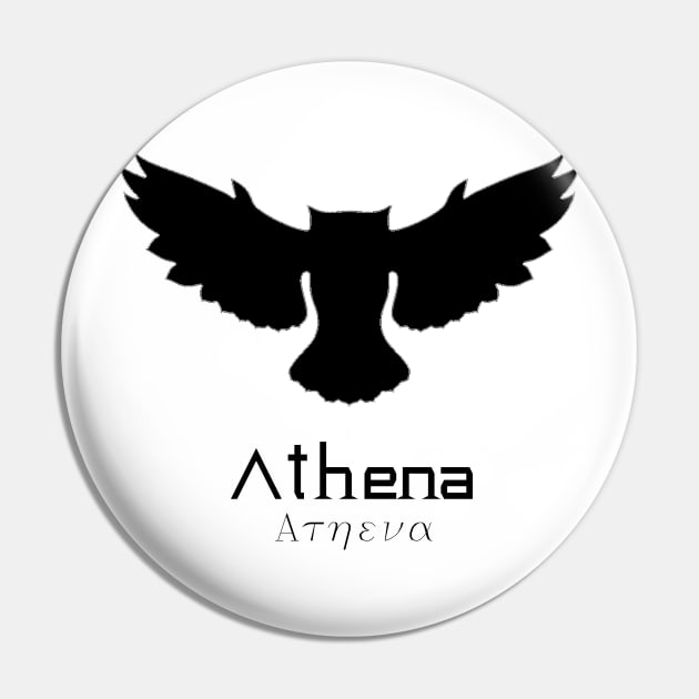 Minimalist Athena Pin by Artology06