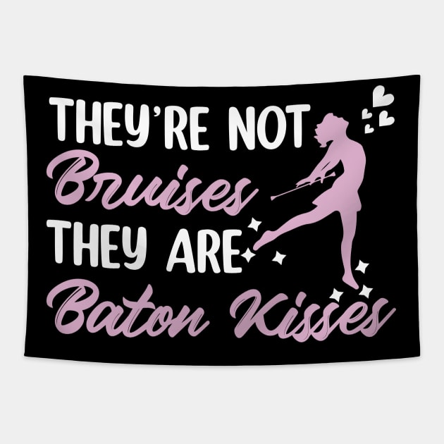 baton twirling lover Tapestry by Be Cute 