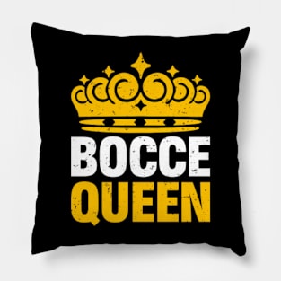 Bocce Ball Queen Pillow