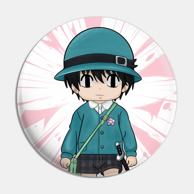 School Boy Kotaro Pin by KittySniffles