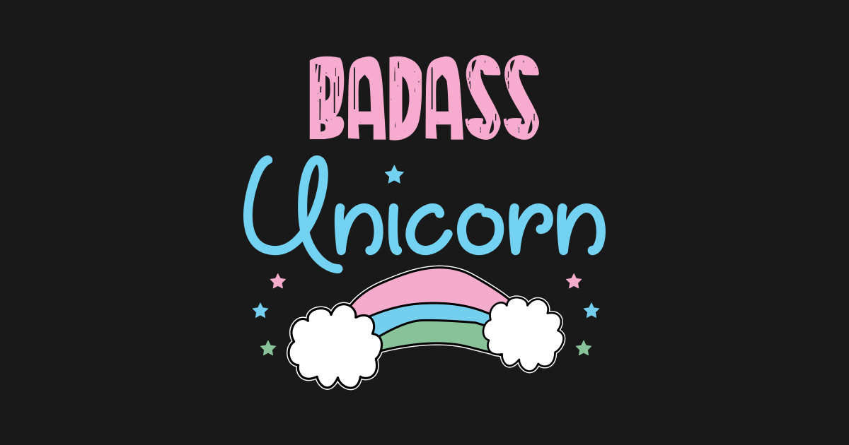 Bad Rainbow Unicorn Bad Unicorn Posters and Art Prints TeePublic