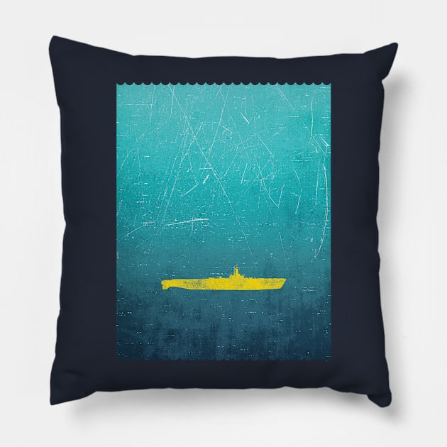 Yellow Submarine Pillow by Exosam