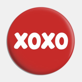 XOXO - Hugs and Kisses Pin