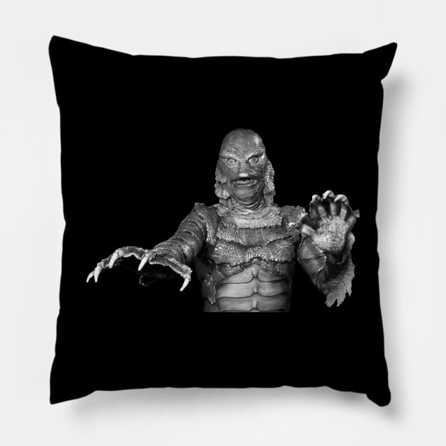 Creature from the Black Lagoon Pillow by MovieFunTime