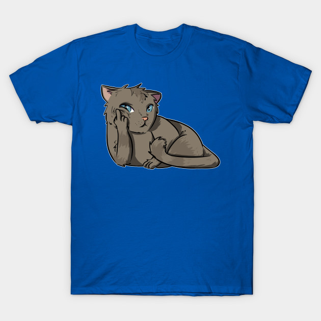 Cute Cat With Middle Finger Flipping The Bird Rude Cat With