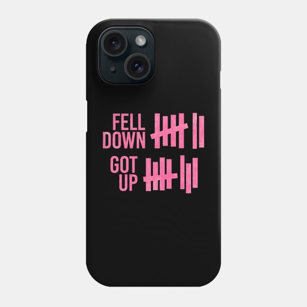 Feel down get up Phone Case by Hanadrawing