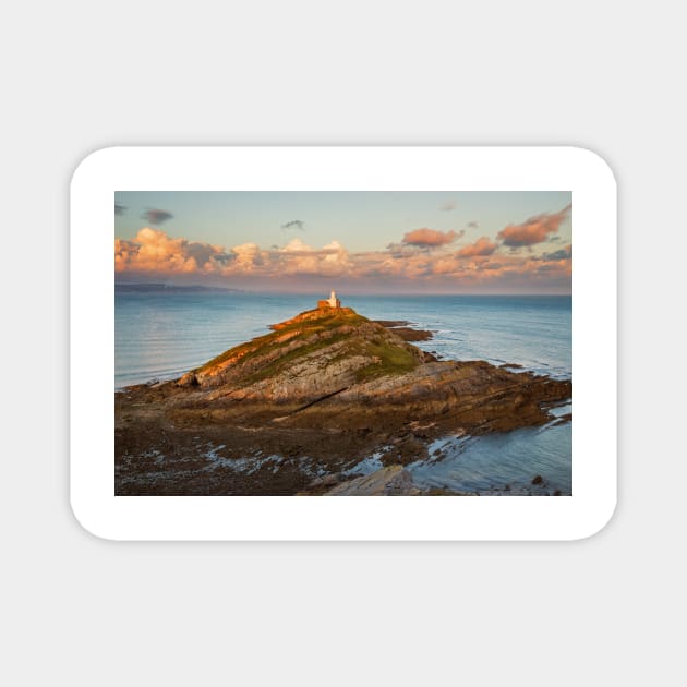 Mumbles Liighthouse, Swansea Magnet by dasantillo