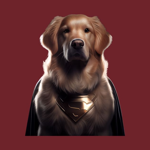 Super Dog Lilly by goldenretriever_lilly