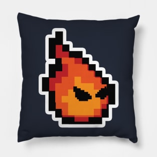 Watch Out for Fireballs! Logo Pillow