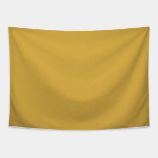 Spicy Mustard Yellow Solid Color Tapestry