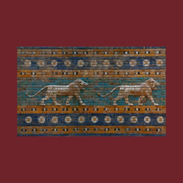 Ishtar Gate Babylon Lion Berlin by LieveOudejans