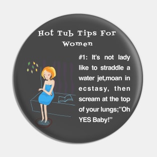 Hot Tub Tips For Women #1 Pin