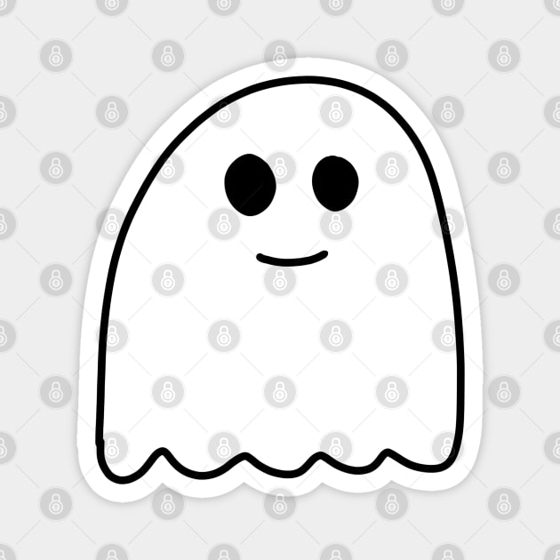 Doodle ghost Magnet by Literallyhades 