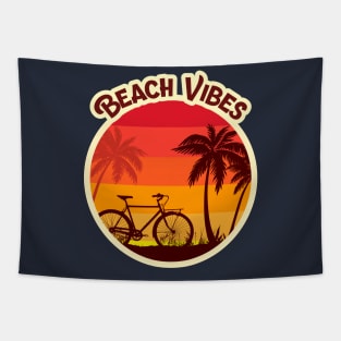 Beach Vibes / Retro Design / Camping Lovers / Sunshine Tapestry