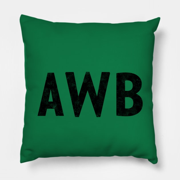 Average White Band - Retro Rock Tee Pillow by karutees