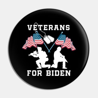 Veterans for Biden Pin