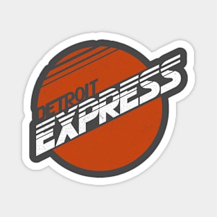 Retro Detroit Express Soccer Magnet