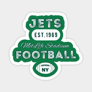 New York Football Jets Vintage Style Magnet
