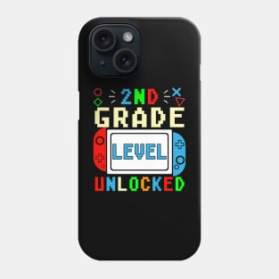 2nd Grade Level Unlocked Video Game Phone Case