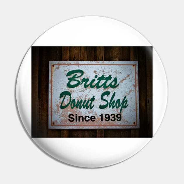 Britt's Donut Shop Sign 1 Pin by Cynthia48