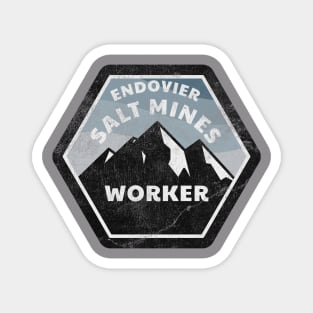 Endovier Salt Mines Worker Distressed Magnet