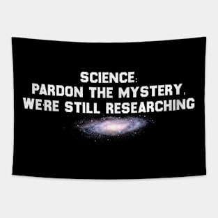 Question Everything: Science Skeptic Tee Tapestry