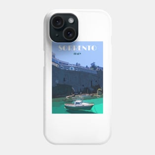 Sorrento Travel Poster Print Phone Case