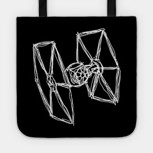 Tie Fighter Contour Tote