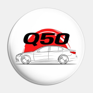 Q50 JDM Sedan Pin