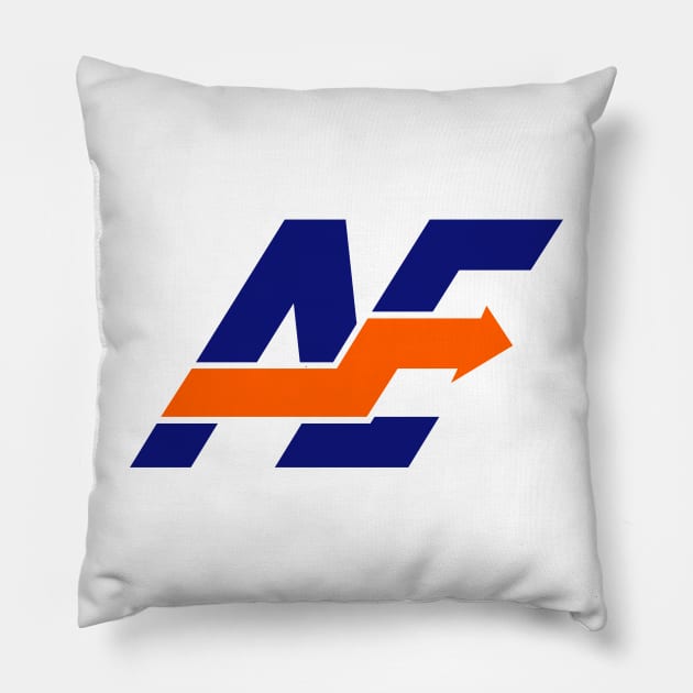 Initial A and E Pillow by SASTRAVILA