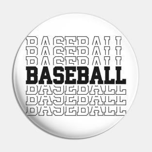 Baseball Pin